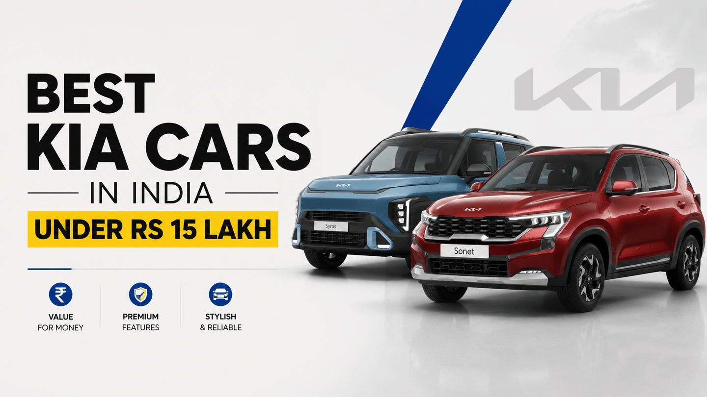 Best KIA Cars In India Under Rs 15 Lakh 